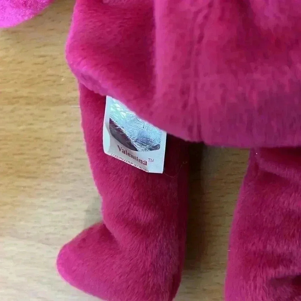 Ty Beanie Baby Valentina Bear - 1998- Hang Tag. Heart Valentines Day - Picture 5 of 11